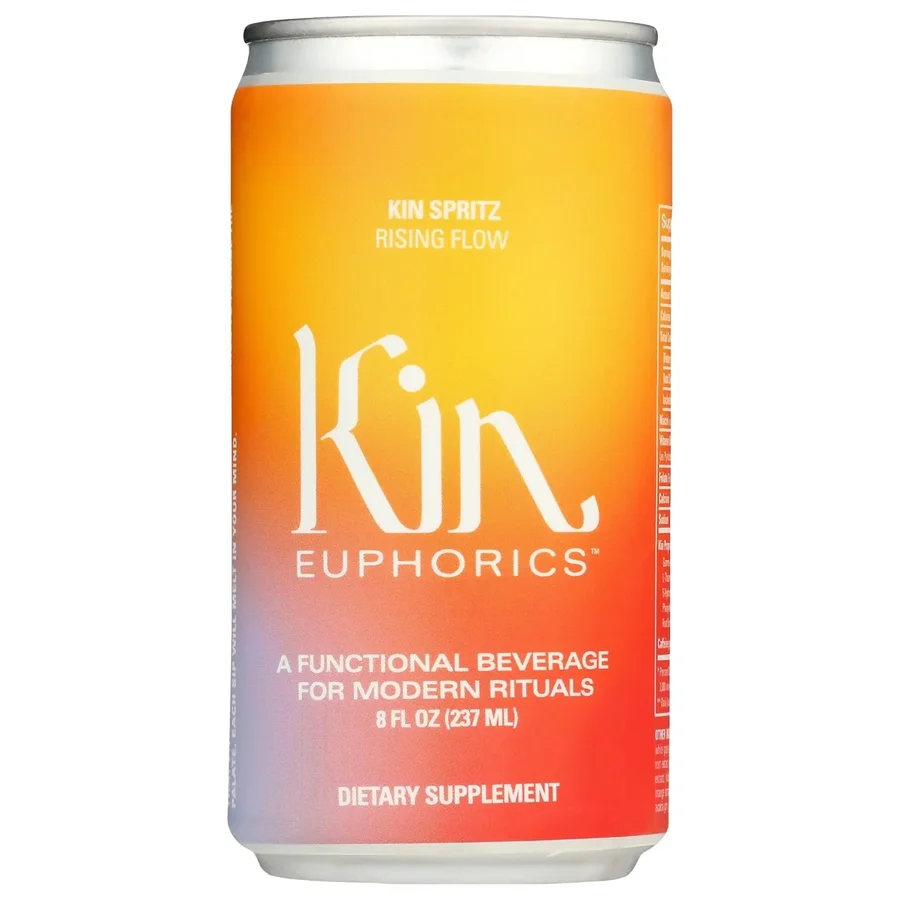 A Kin Euphorics Kin Spritz can.